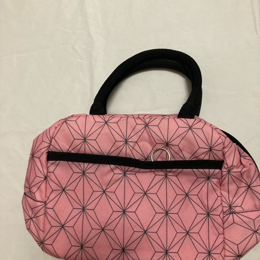 Geometric Pink Women's Lunch Bag
